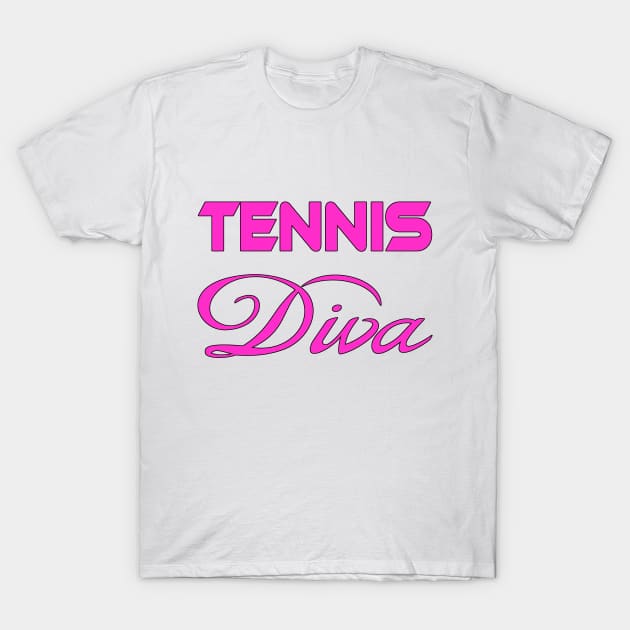 Tennis Diva T-Shirt by Naves